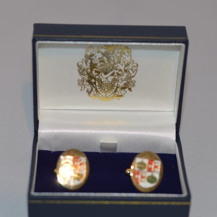School Badge Cufflinks
