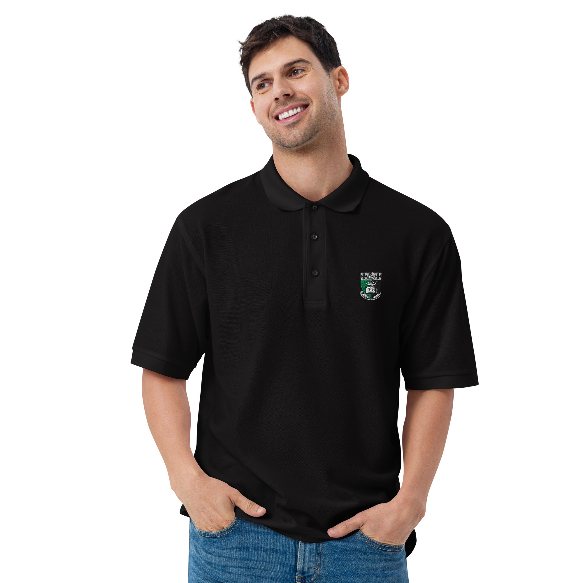 Men's Premium Embroidered Polo - Image 7