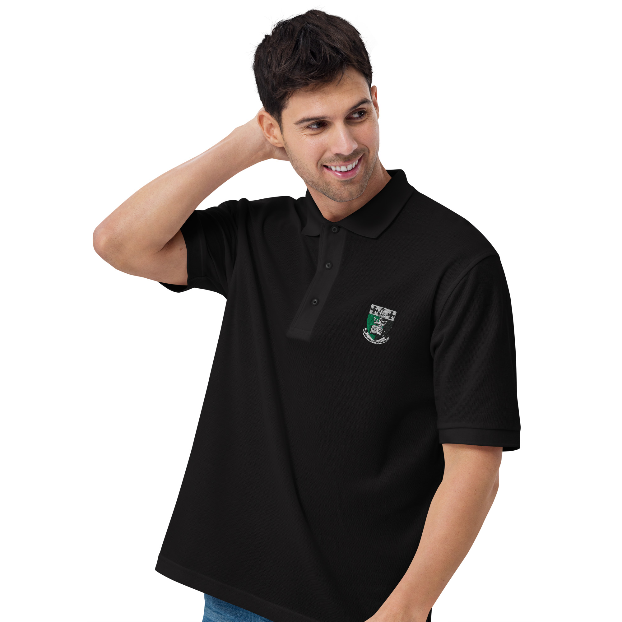 Men's Premium Embroidered Polo - Image 6
