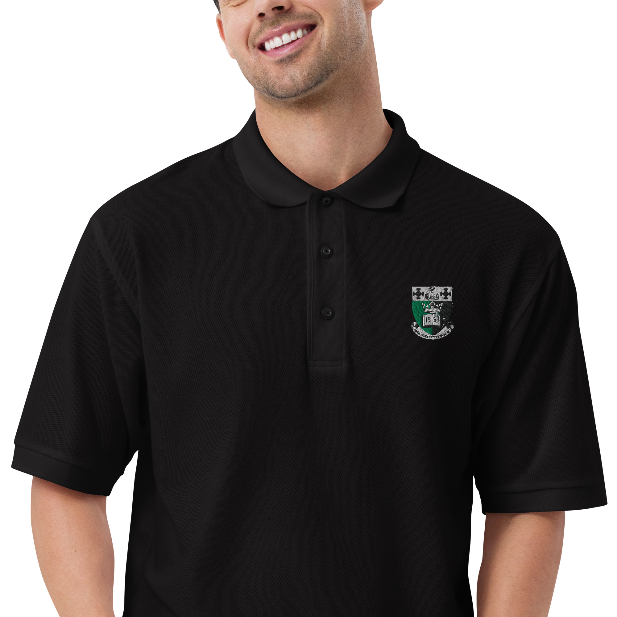 Men's Premium Embroidered Polo - Image 4