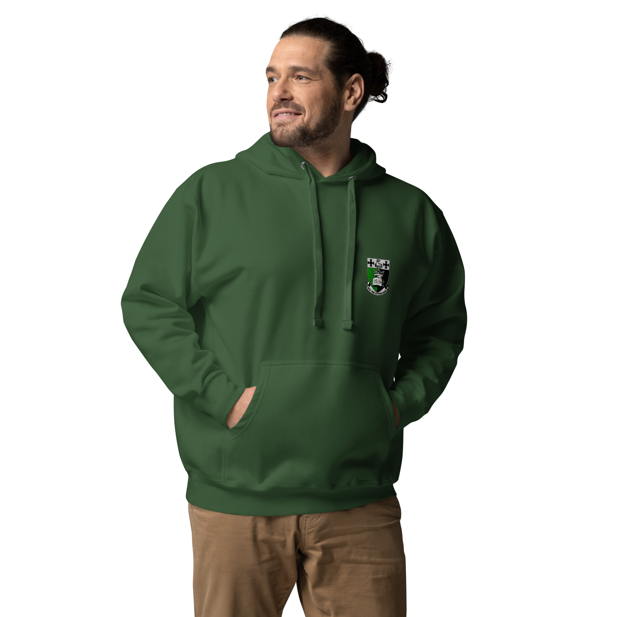 Unisex Hoodie- Green