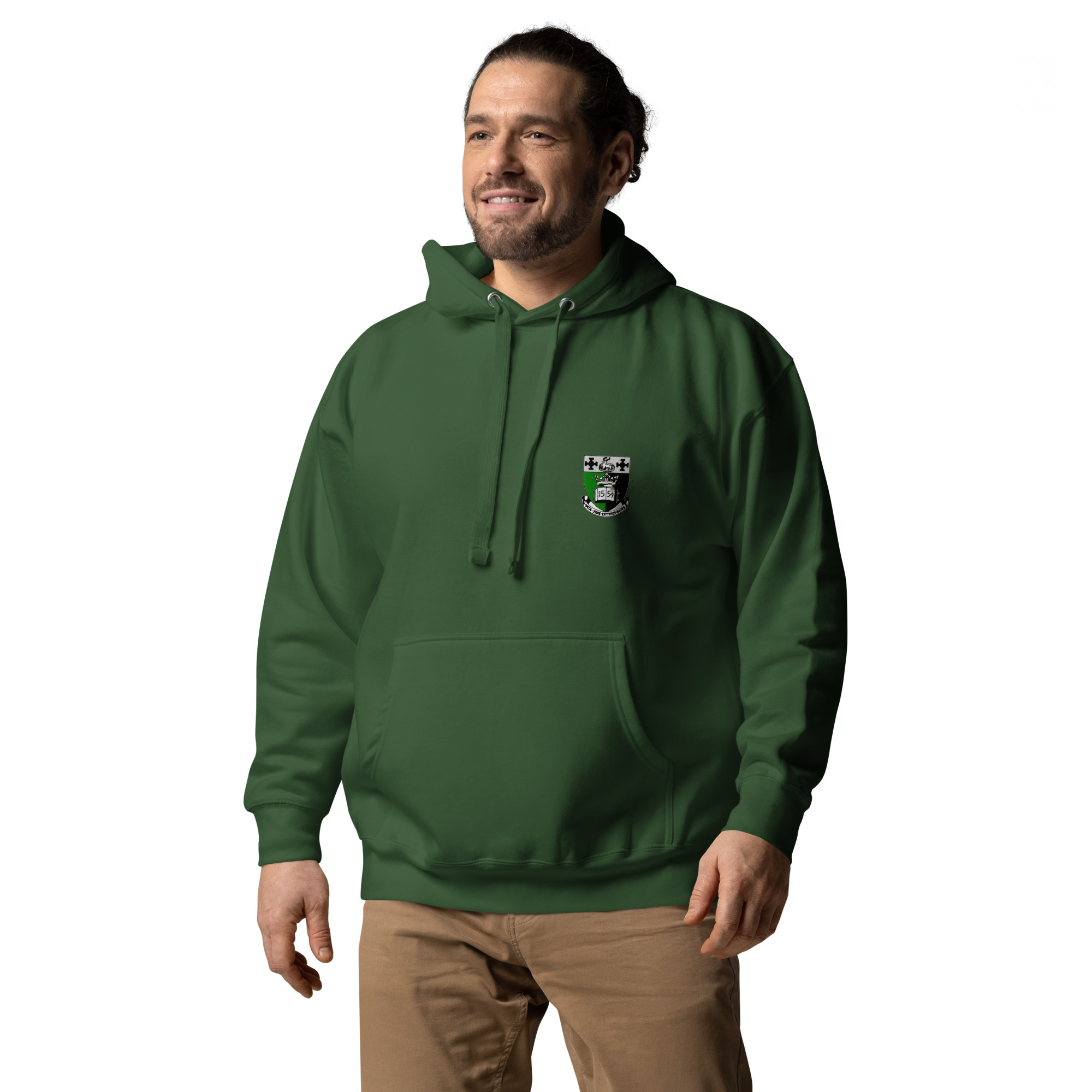 Unisex Hoodie- Green - Image 2