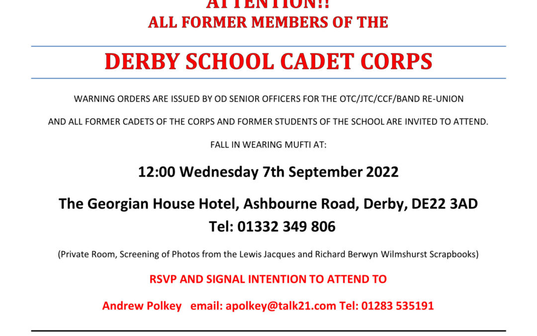 2022 Cadet Corps Reunion